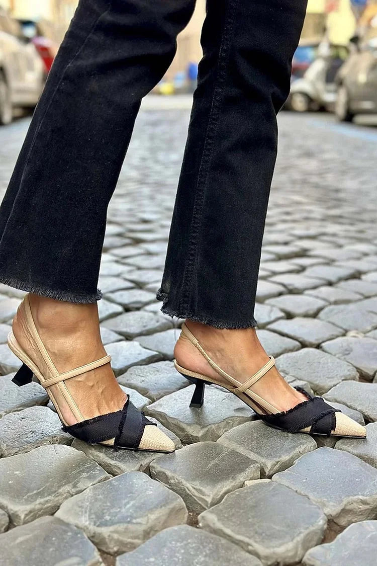 Isolde - Elegant Slingback Neckline for a Sophisticated Style