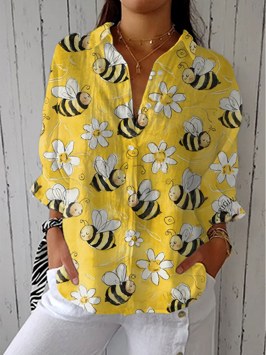 Isla - Bee Blossom Blouse