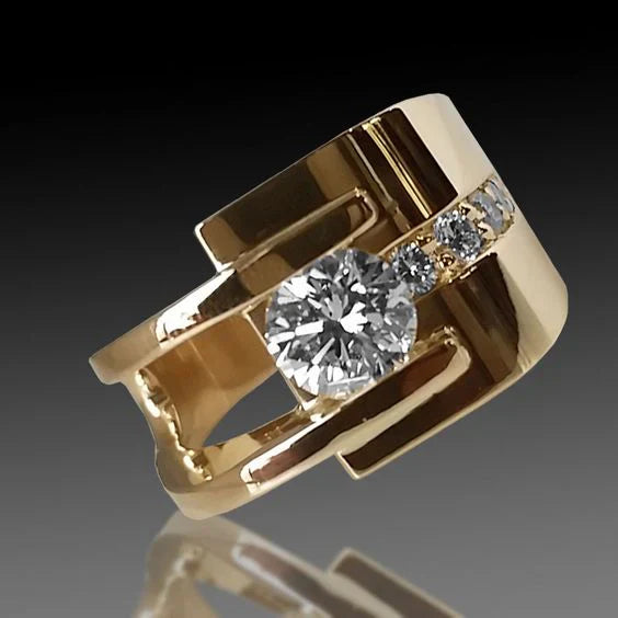 Zorvella - REFLECTIONS OF LOVE RING