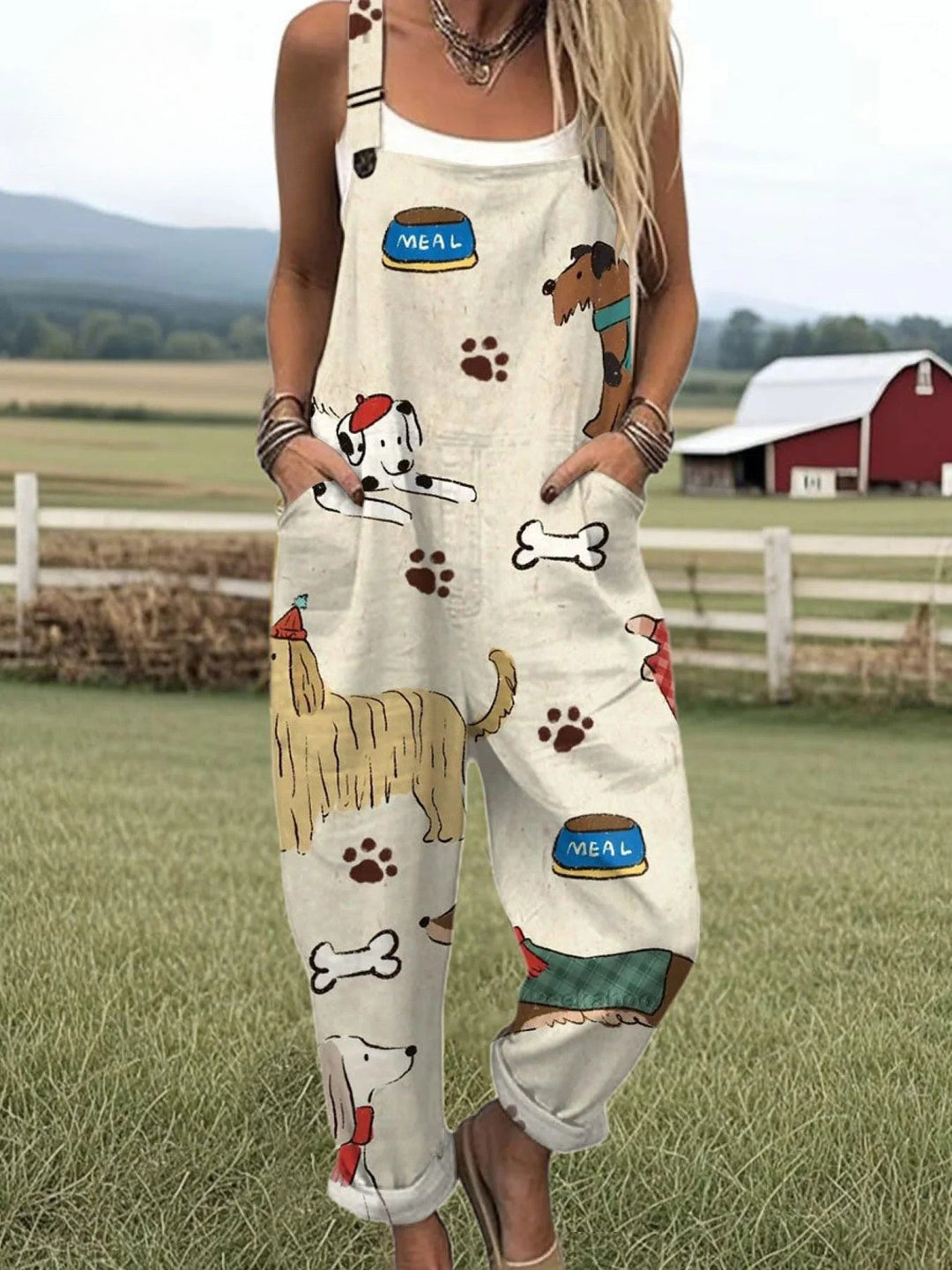 Luneth - Puppy Pals Jumpsuit