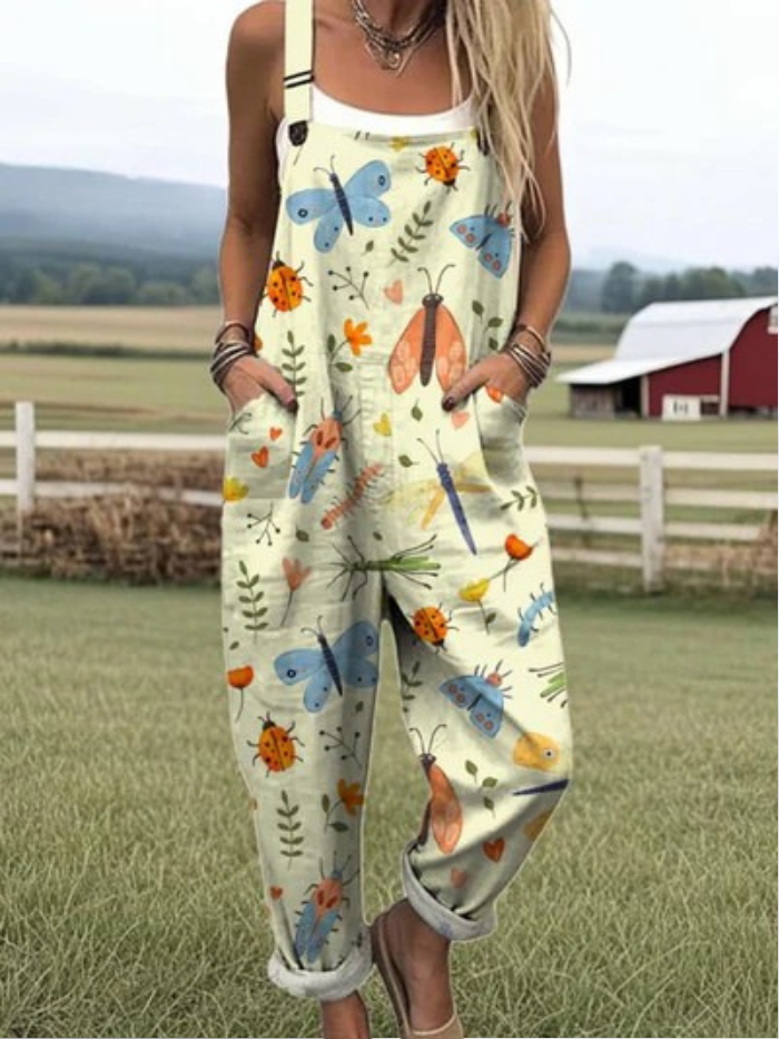Nylah - Meadow Flutter Jumpsuit