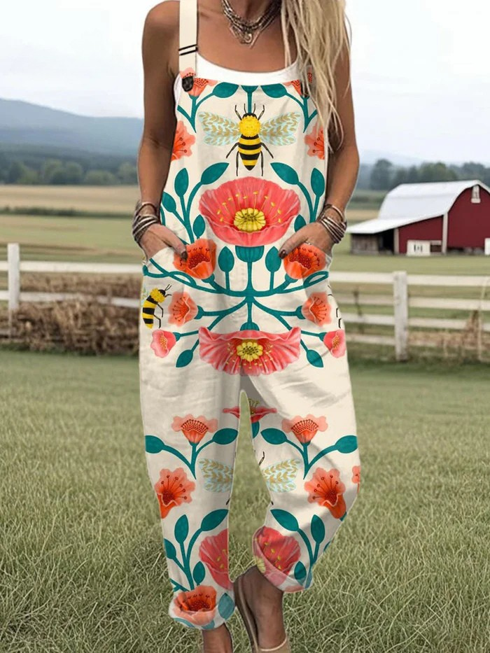 Aven - Honey Bloom Jumpsuit