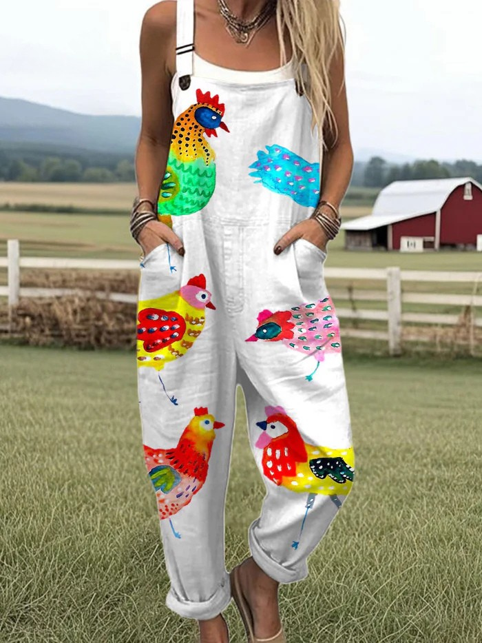 Zalie - Barnyard Bloom Jumpsuit