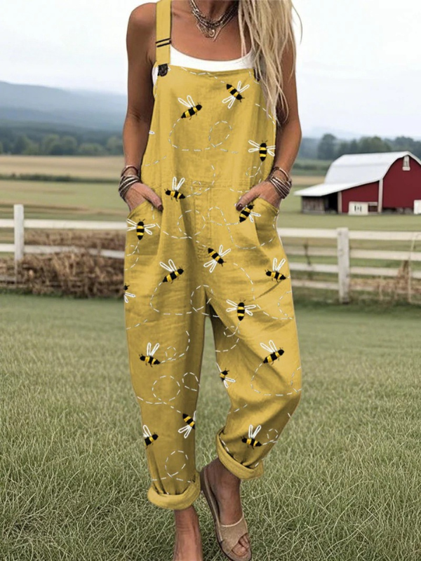 Aylen - Honeybee Meadow Jumpsuit