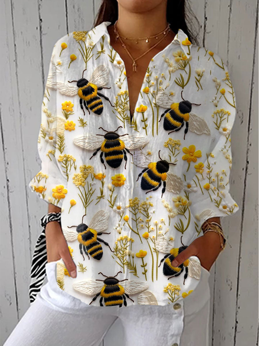 Yara - Golden Bee Blouse