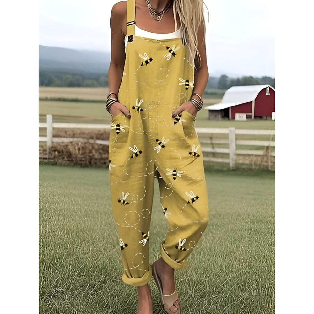 Mireya - Honeybee Haven Jumpsuit