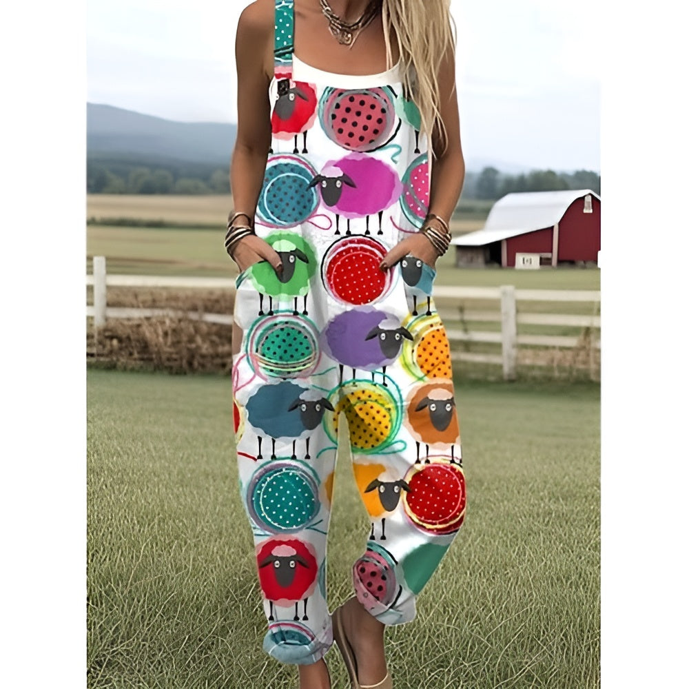Keziah - Counting Sheep Jumpsuit
