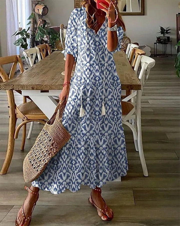 Fenna - Effortless Boho Dress with Flattering Fit