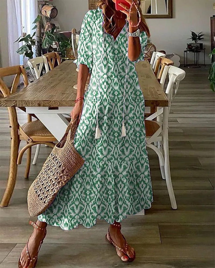 Fenna - Effortless Boho Dress with Flattering Fit