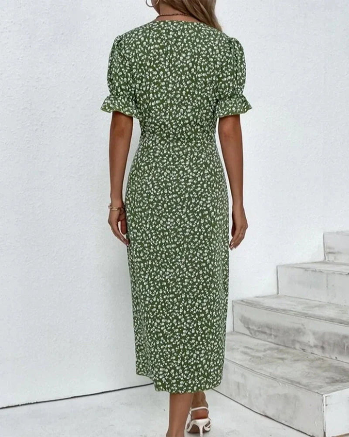 Yaralie – Button Wrap Dress
