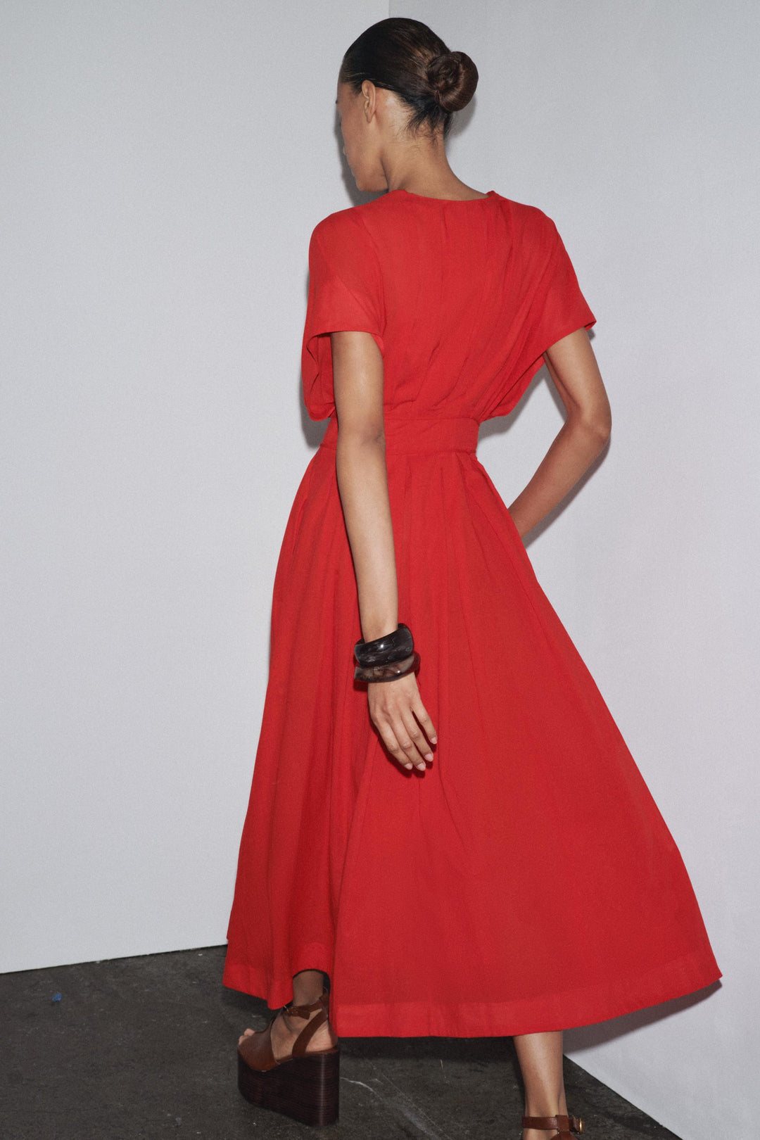 Layla - Midi wrap dress