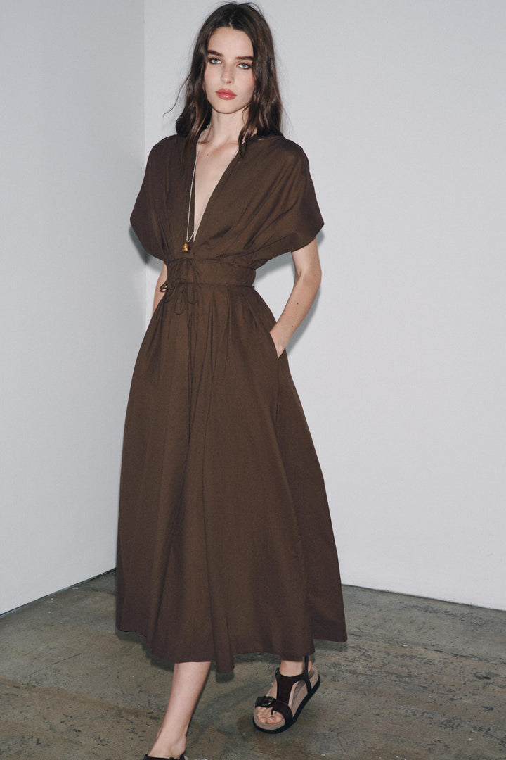 Layla - Midi wrap dress