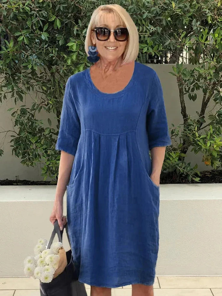Calira - Midi dress with pockets
