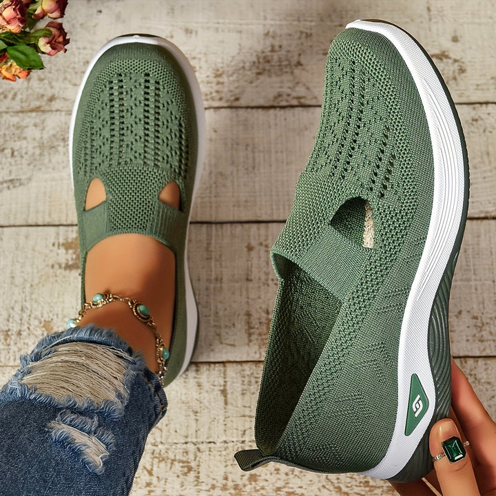 Morgan - Lightweight Knit Slip Ons