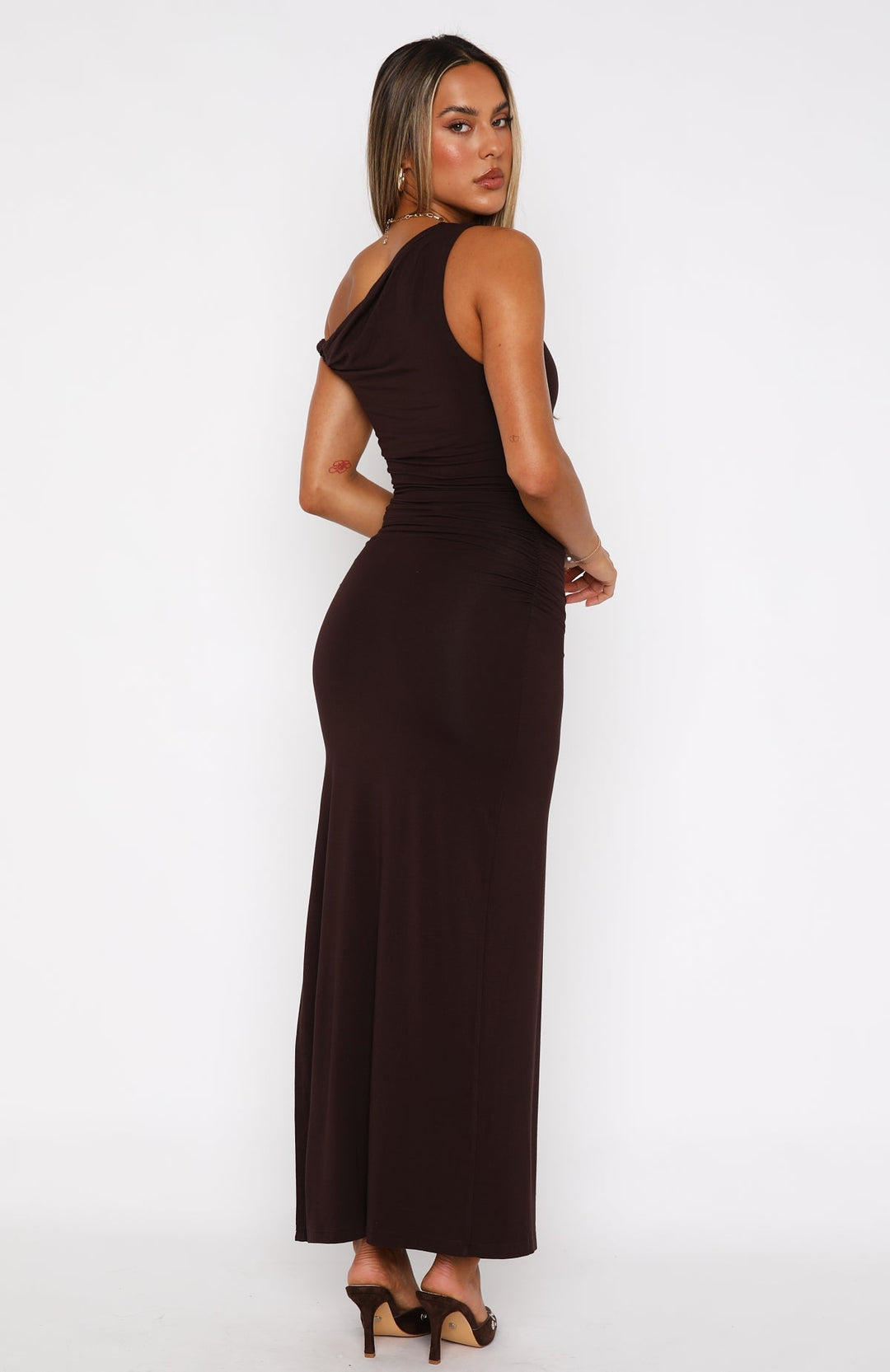 Brooklyn - Elegant maxi dress with slit