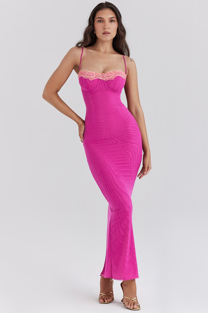 Isla - Vibrant Bodycon Gown