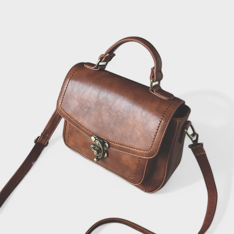 Corinneah - Satchel Bag with Antique Lock