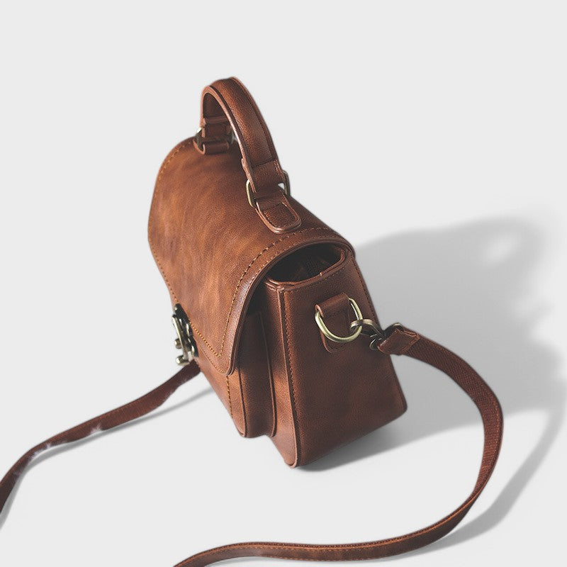 Corinneah - Satchel Bag with Antique Lock