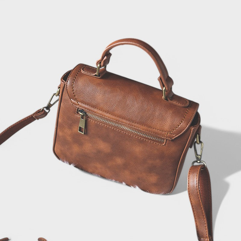 Corinneah - Satchel Bag with Antique Lock