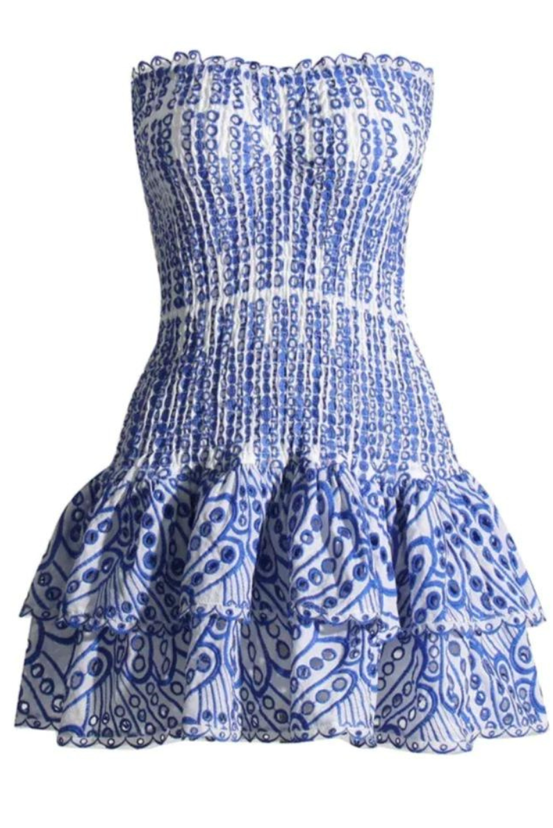 Cerys - Ruffle Mini Dress