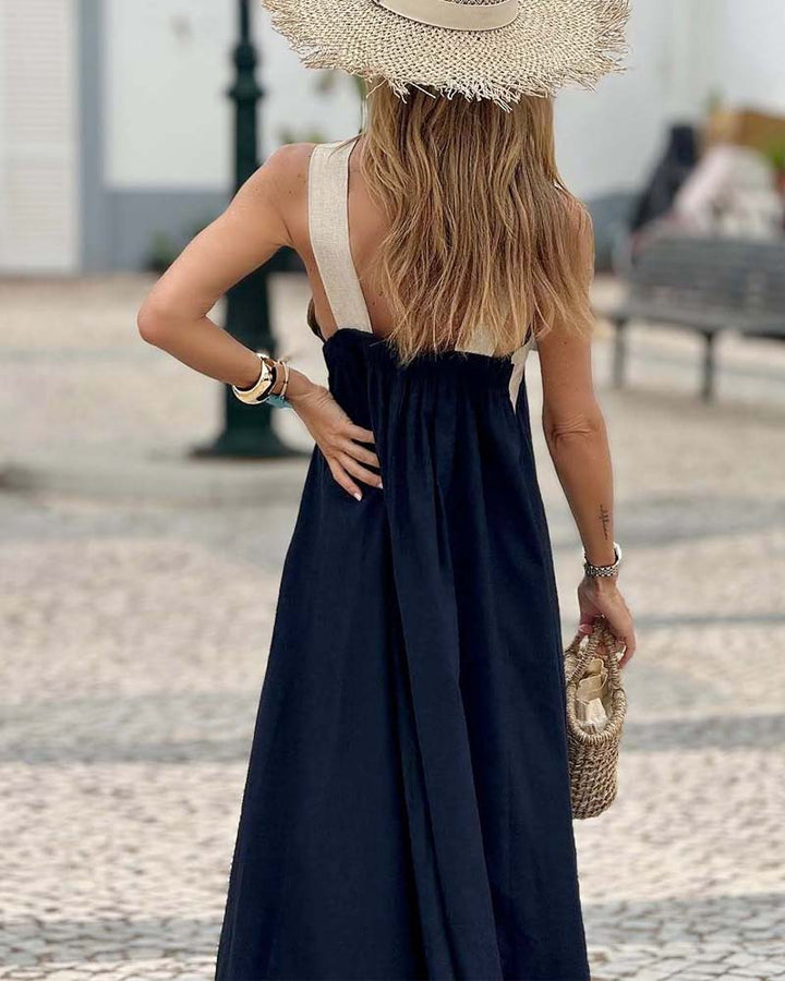 Briennauraess- Cross Neck Dress