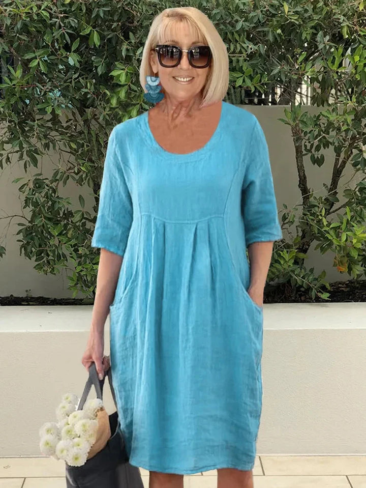 Calira - Midi dress with pockets
