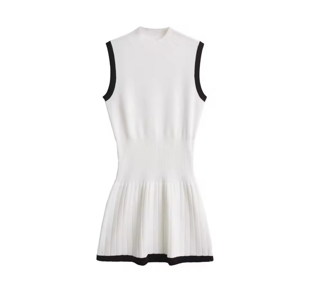 Leah - Ribbed Mini Dress