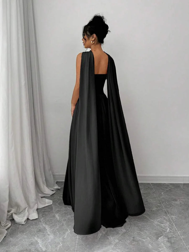 Stella - Sculpted Strapless Maxi-Kleid