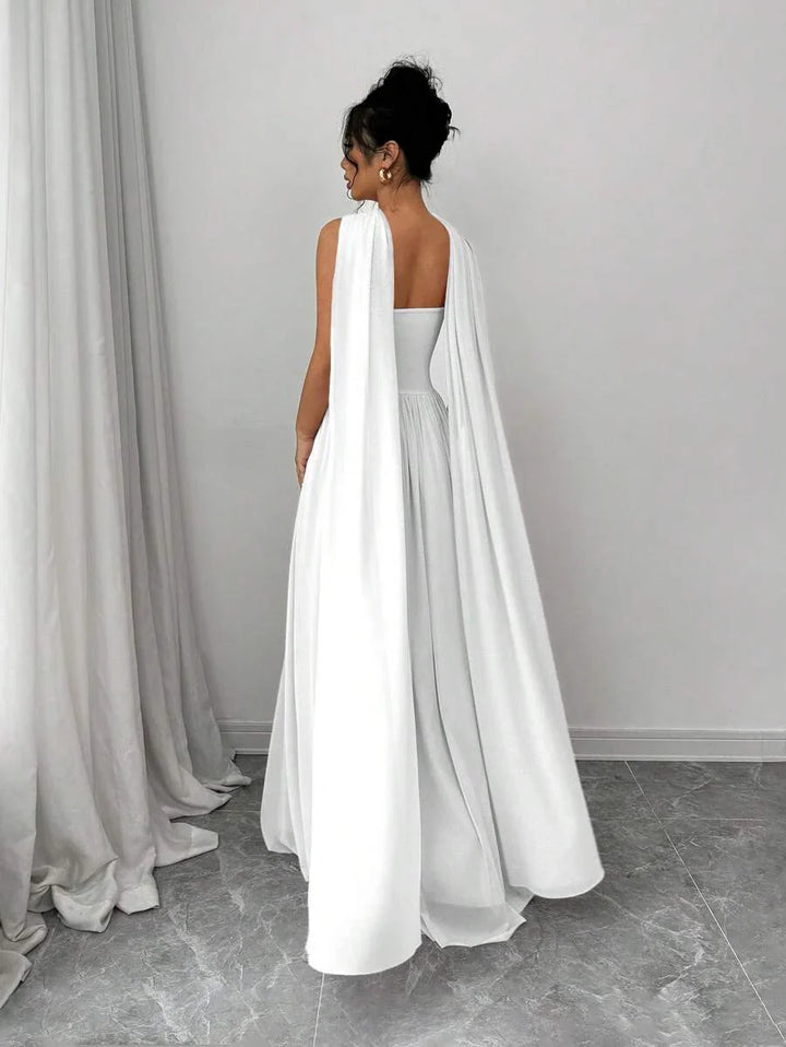 Stella - Sculpted Strapless Maxi-Kleid