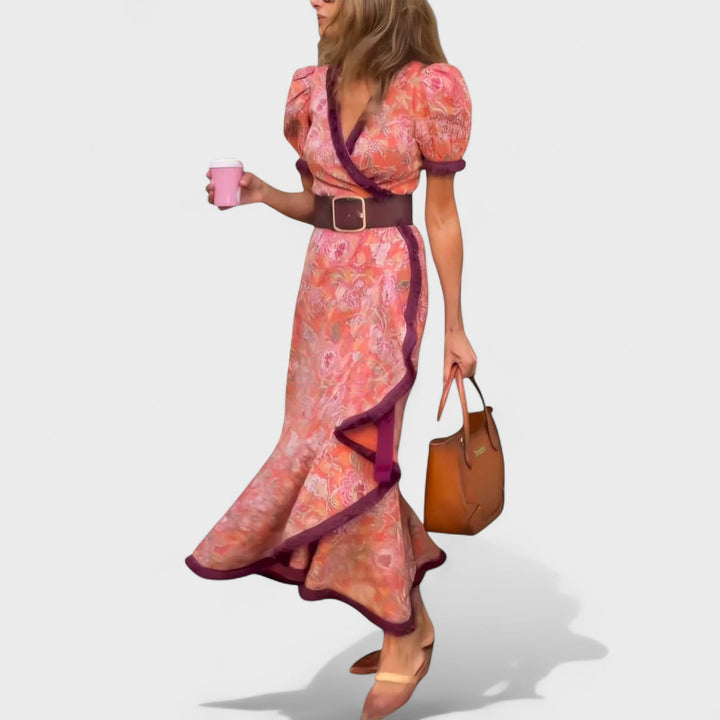 Sylah - Floral Wrap Dress