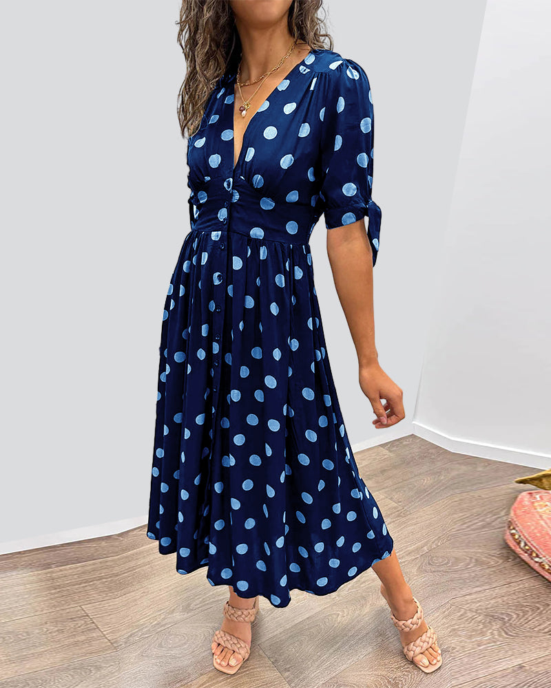 Ivrinara- Elegant Midi Dress