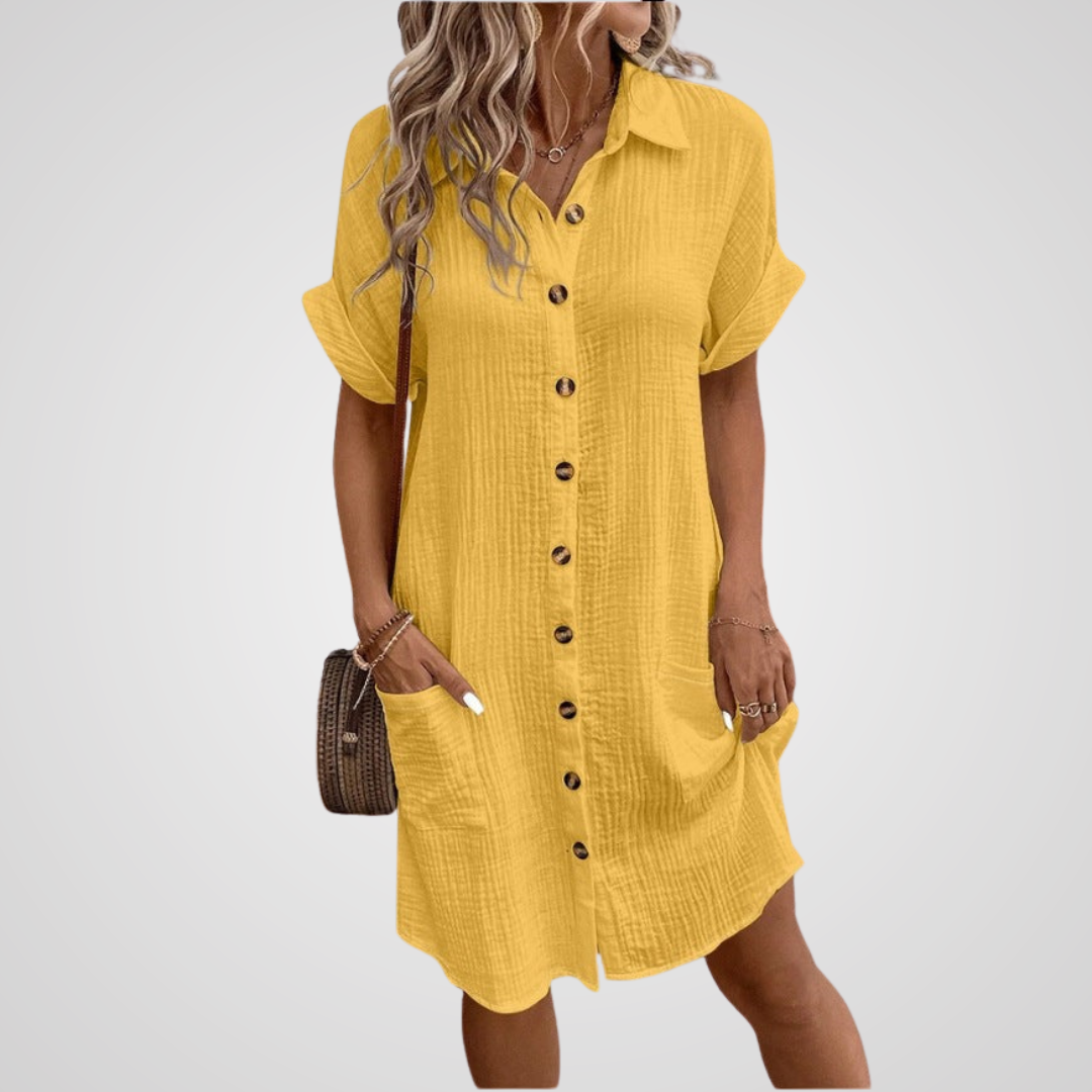 Vesalia - Summer Dress, Casual and Airy