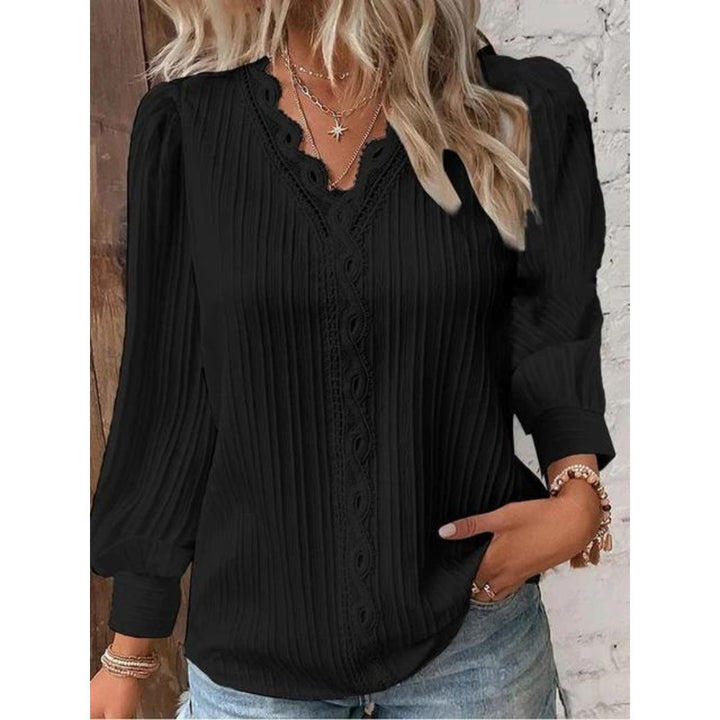 Milani -  Elegant Pintuck Blouse