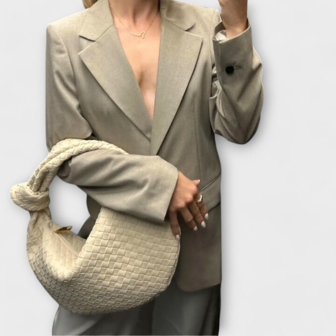 Brionah - Large Woven Women's Handbag