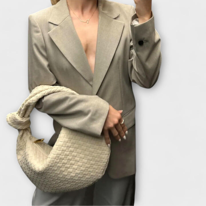Brionah - Large Woven Women's Handbag