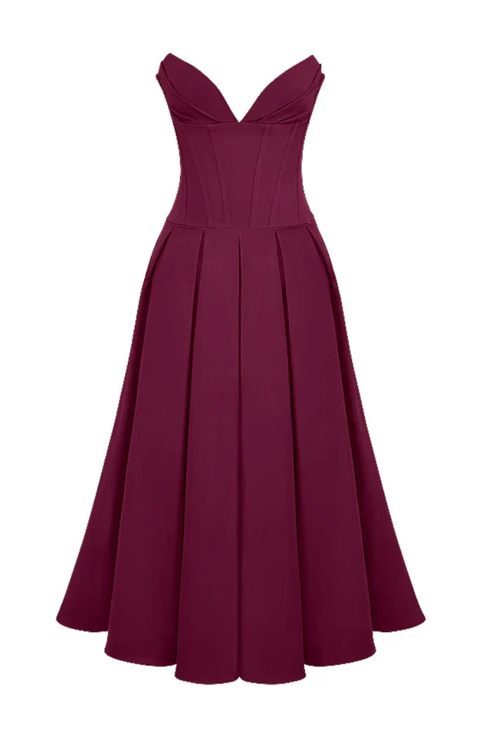 Wynirae - Corset Midi Dress