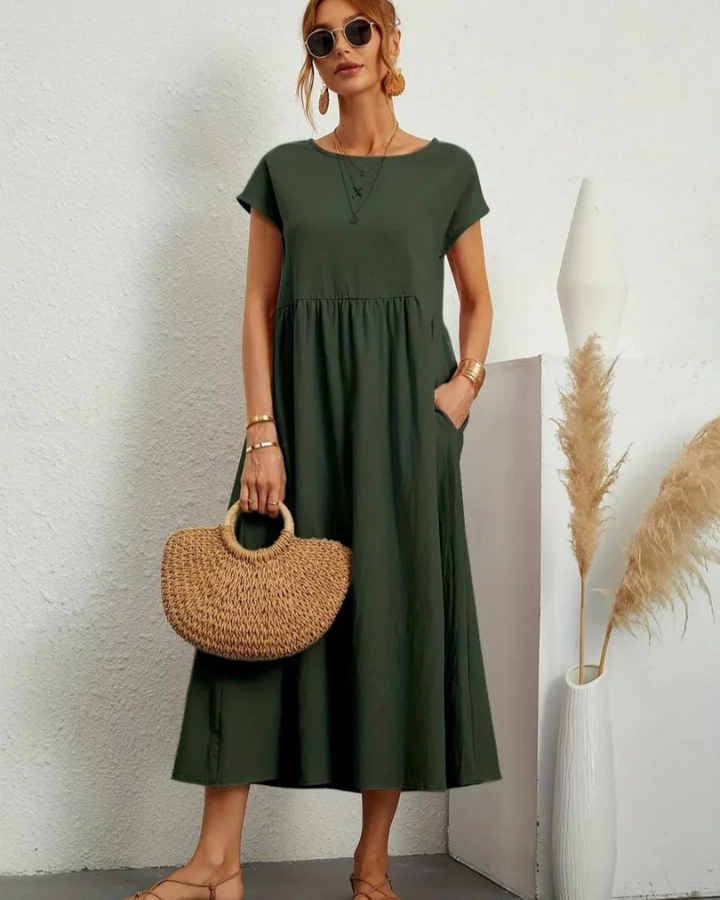 Auralin – Grace Midi Dress