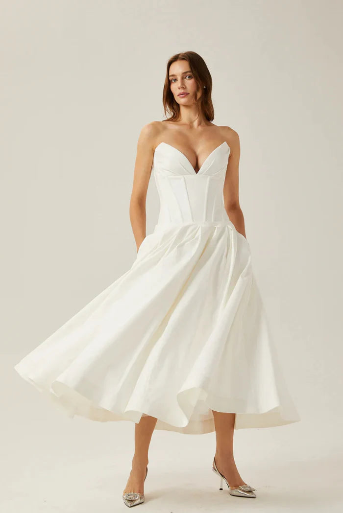 Wynirae - Corset Midi Dress