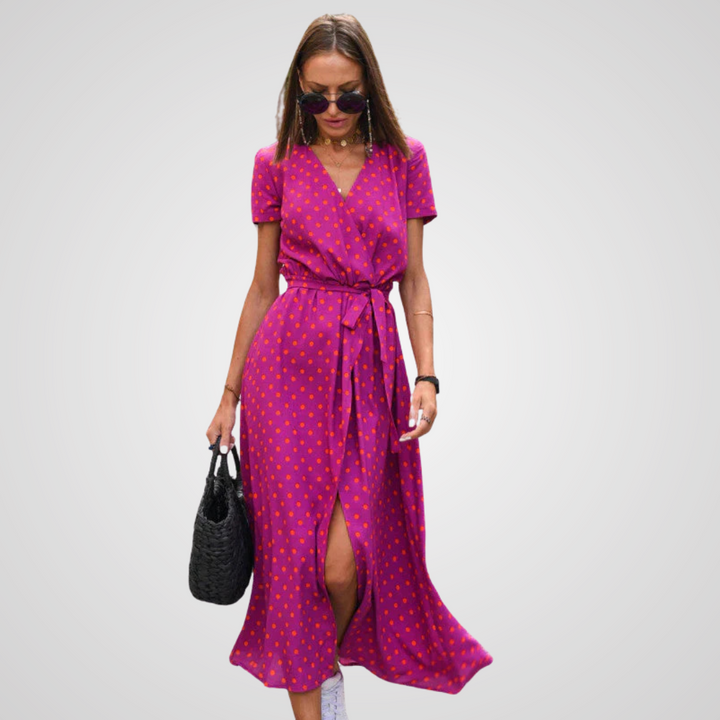 Oliviana -  Summer Dress with Print