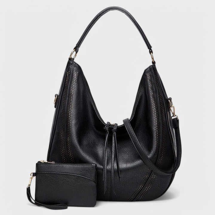 Avriena - Bohemian Hobo Bag with Purse