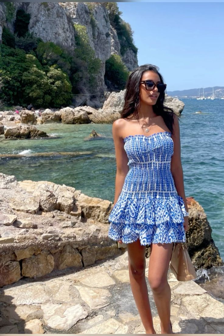 Cerys - Ruffle Mini Dress