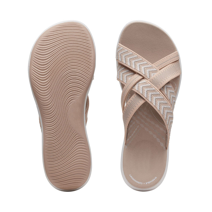 Alexa - Crisscross Slide Sandals