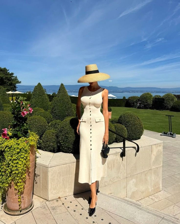 Fiona - Knit Sleeveless Maxi Dress