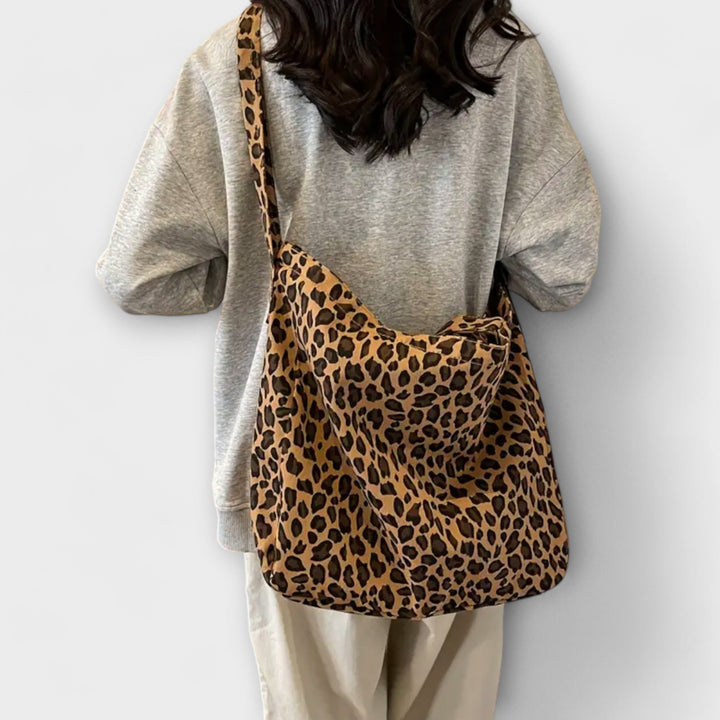 Oraya - Stylish Leopard Print Tote