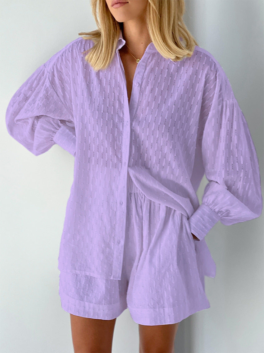 Orayana - Breezy Shirt and Shorts Set