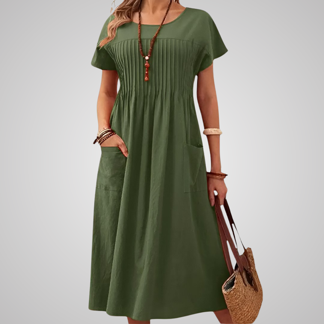 Solivine -  Comfortable Lightweight Premium Dress