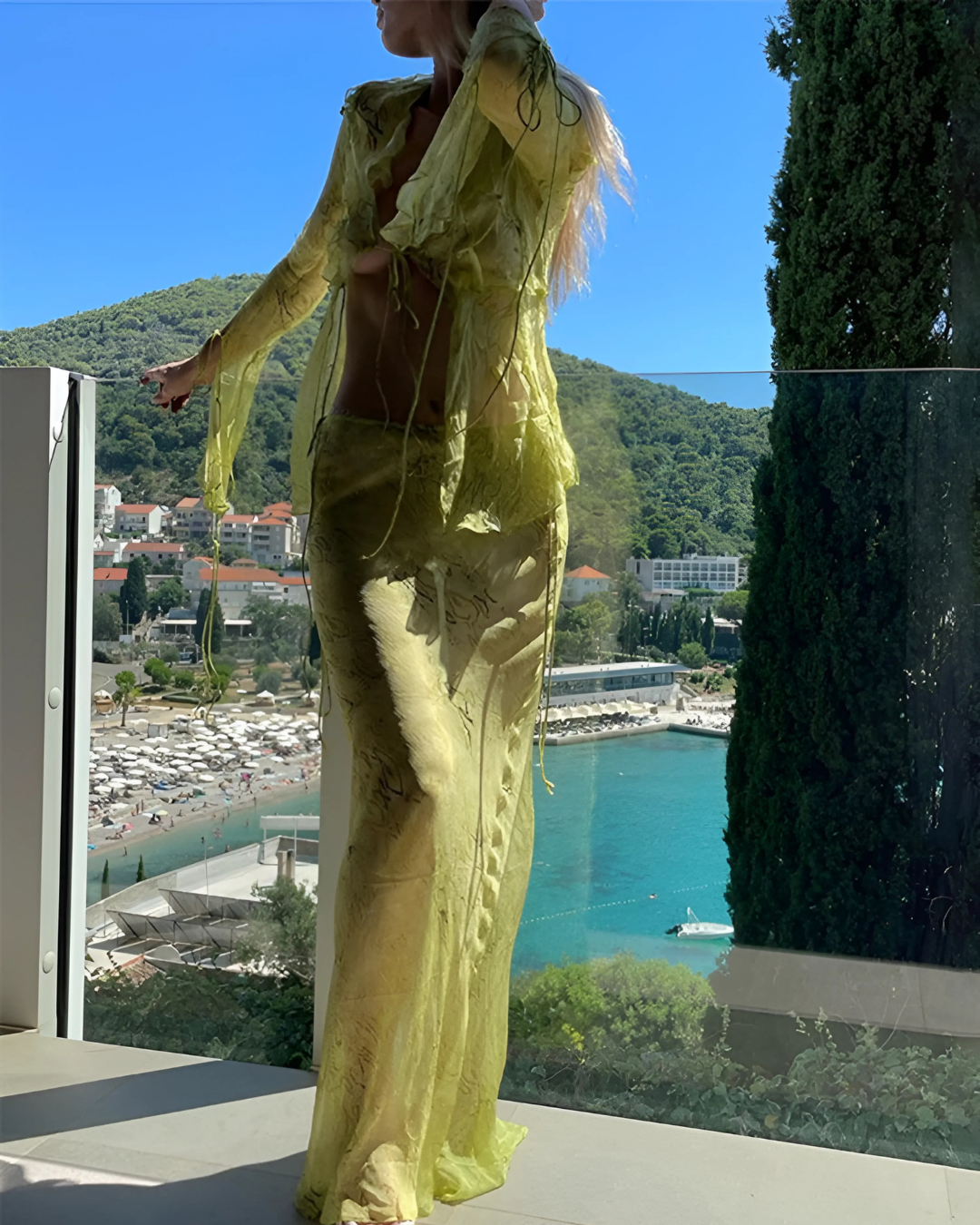 Briennaurae - Flowing Maxi Skirt Set