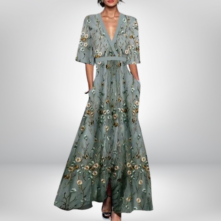 Yamira - Elegant and Refined Summer Dress