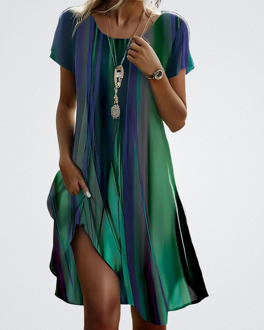 Kianna – Elegant Flow Midi Dress