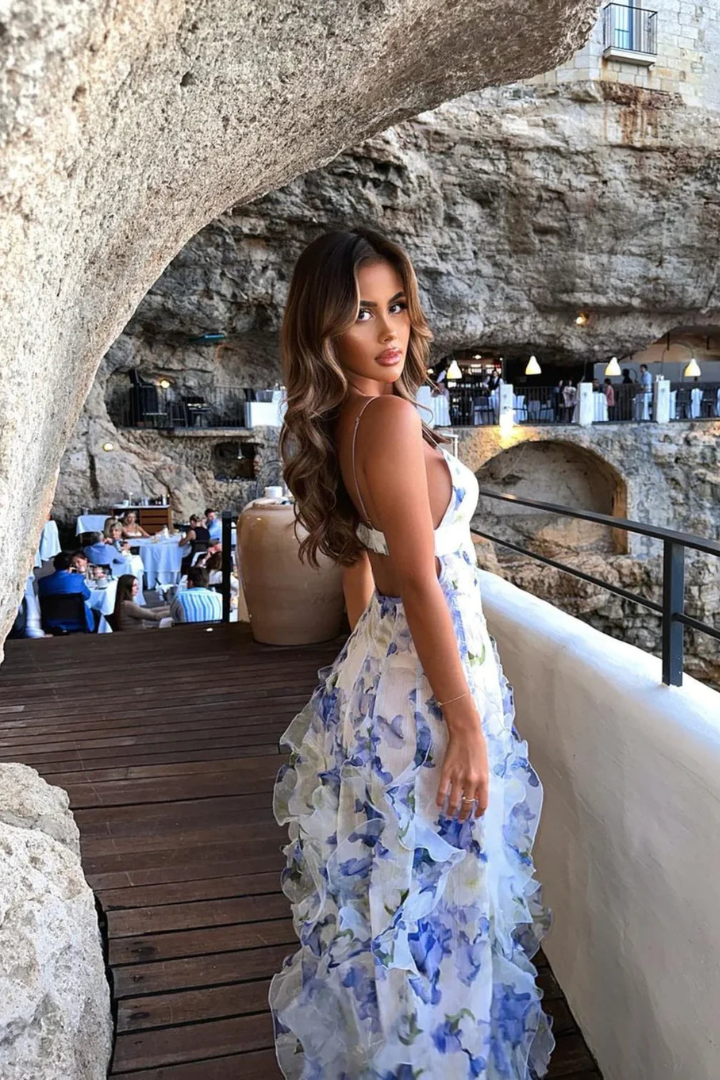 Willow - Embroidered maxi dress